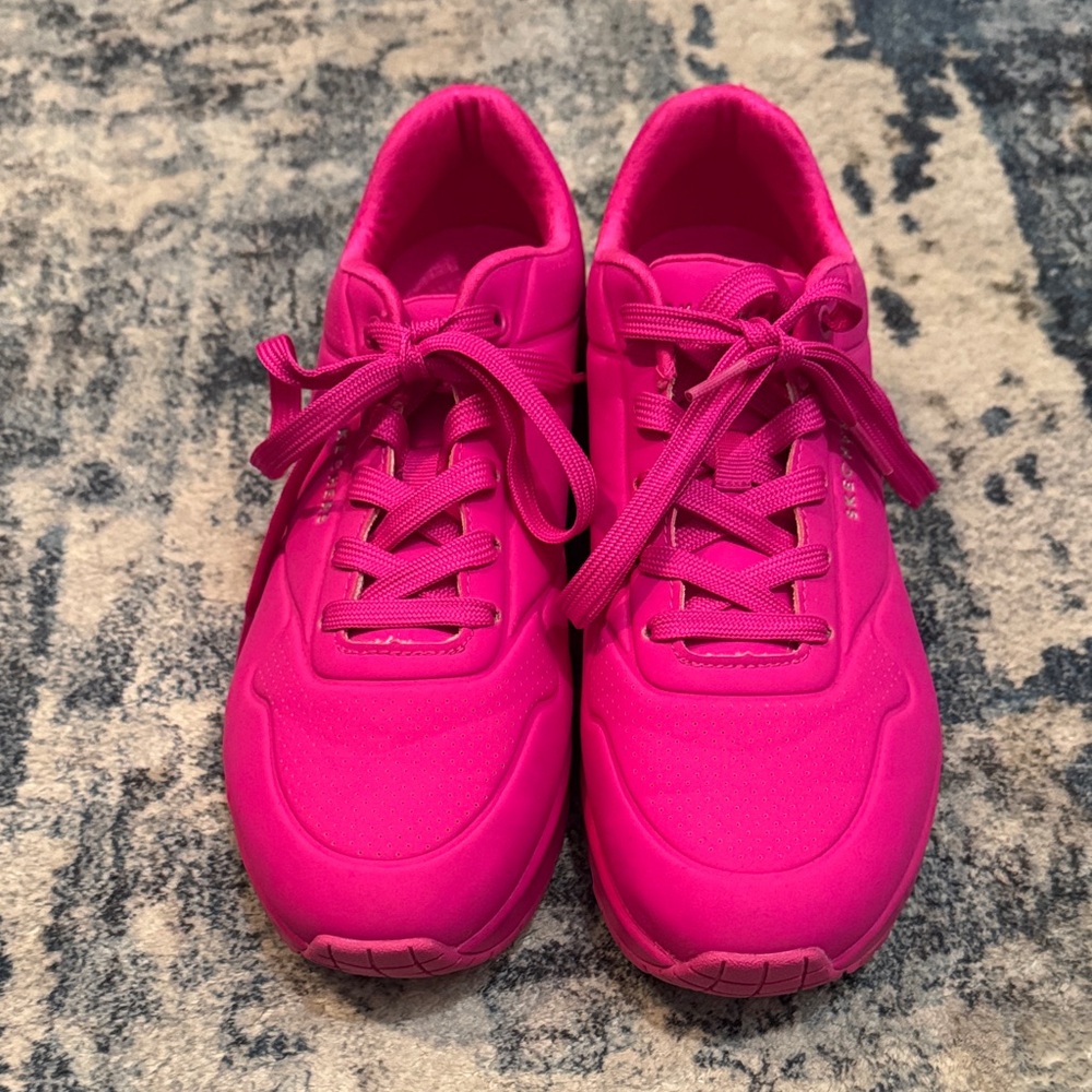 Skechers Women's Hot Pink Sneakers